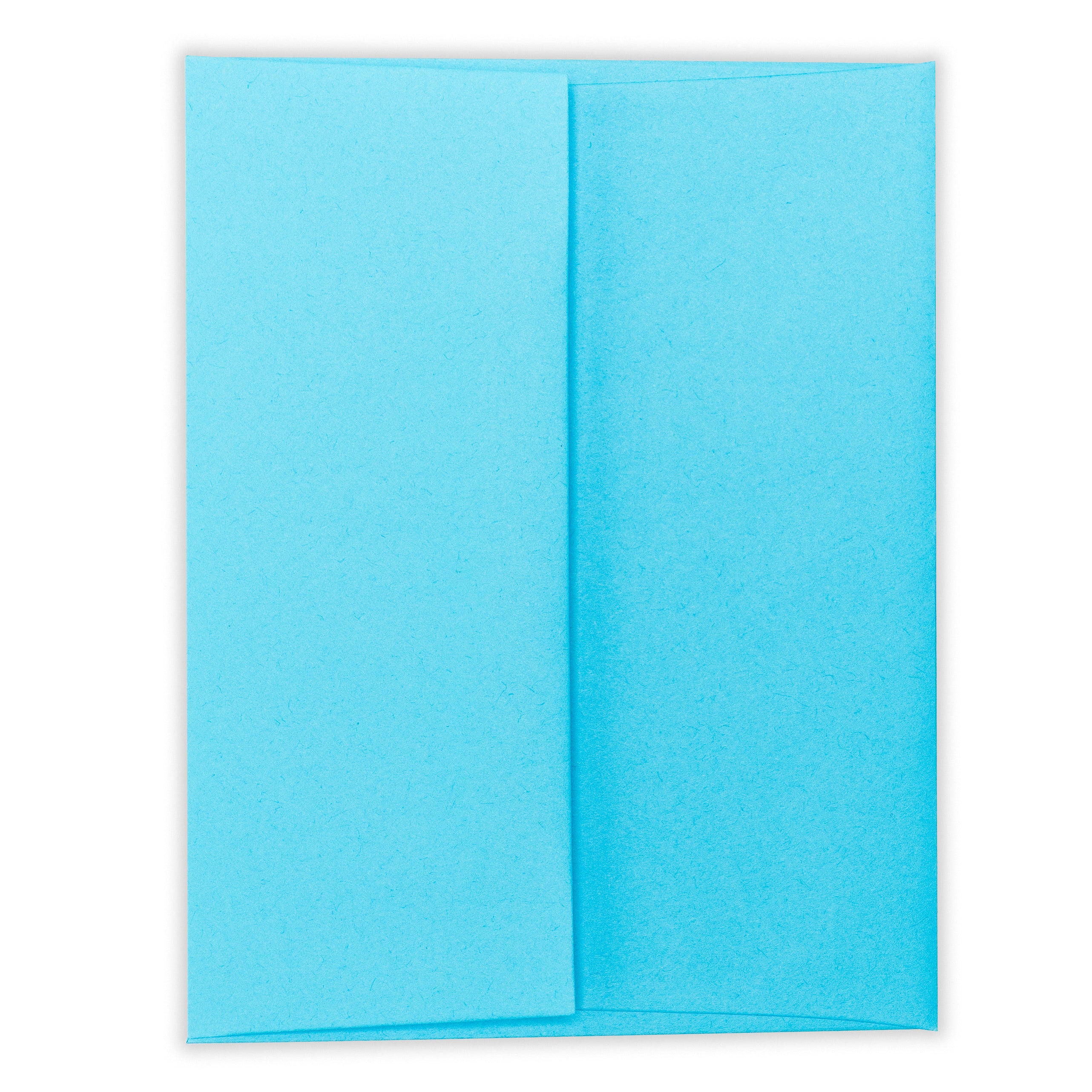 A light blue envelope that goes with a pickleball birthday card.