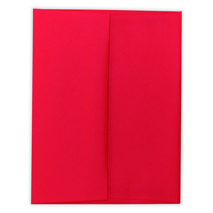 Red envelope that goes with a mothers day pickleball card